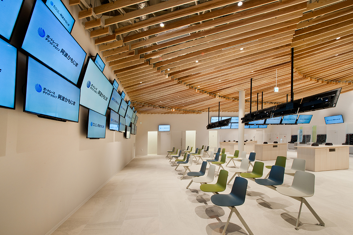 施設ガイド ボートレースチケットショップ阿波かもじま